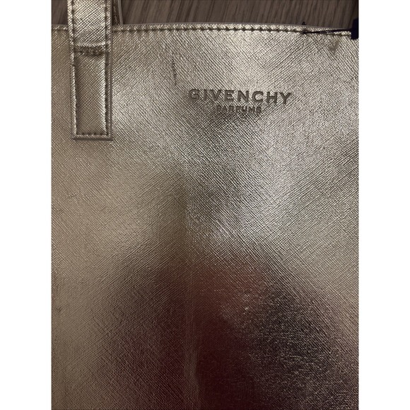 GIVENCHY  Tote Bag Gold Big Glam bold Glitter Metallic Purse Baddy‎ Classy - Picture 3 of 11